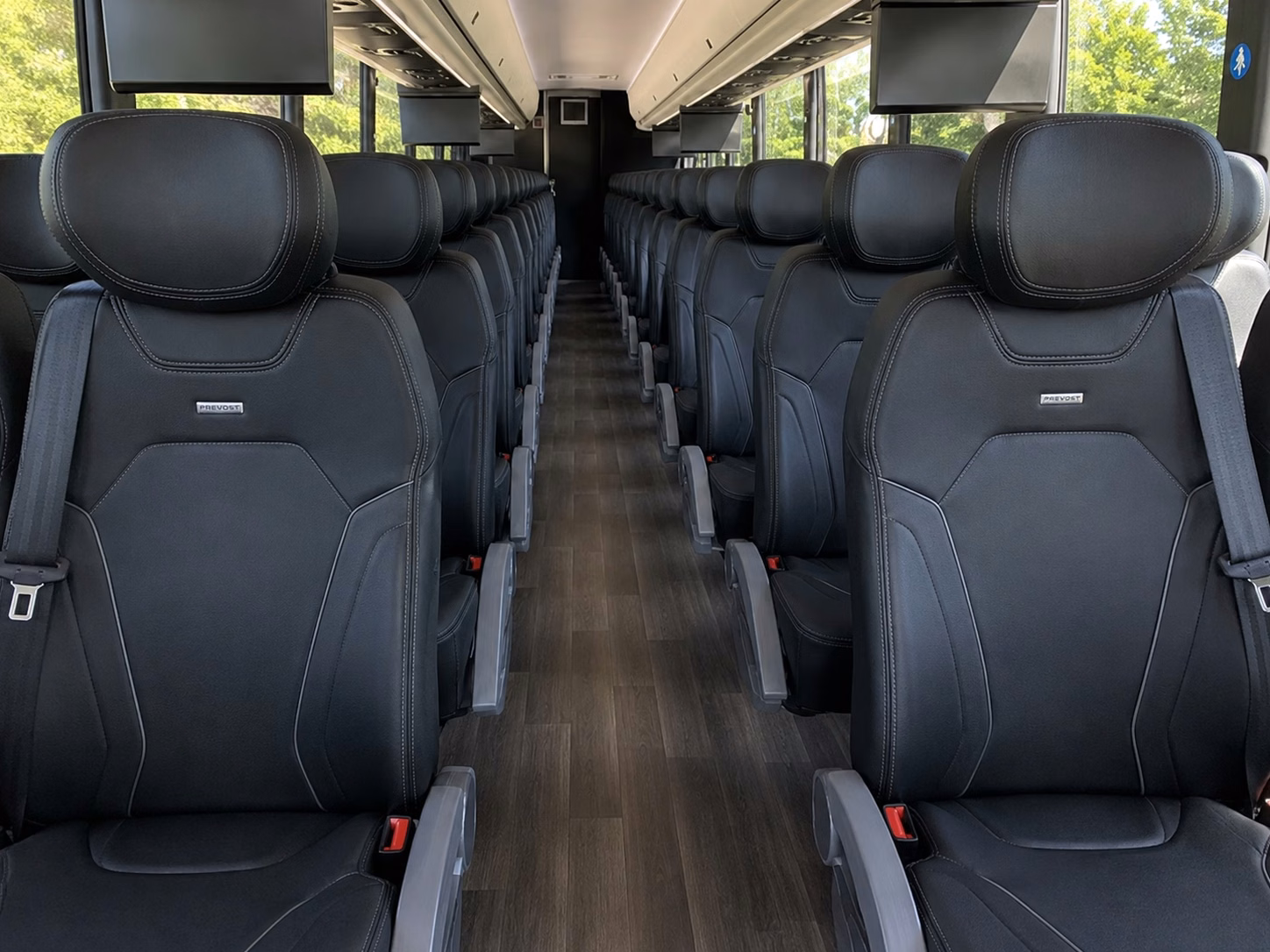 charter buses for larger corona wedding weekends