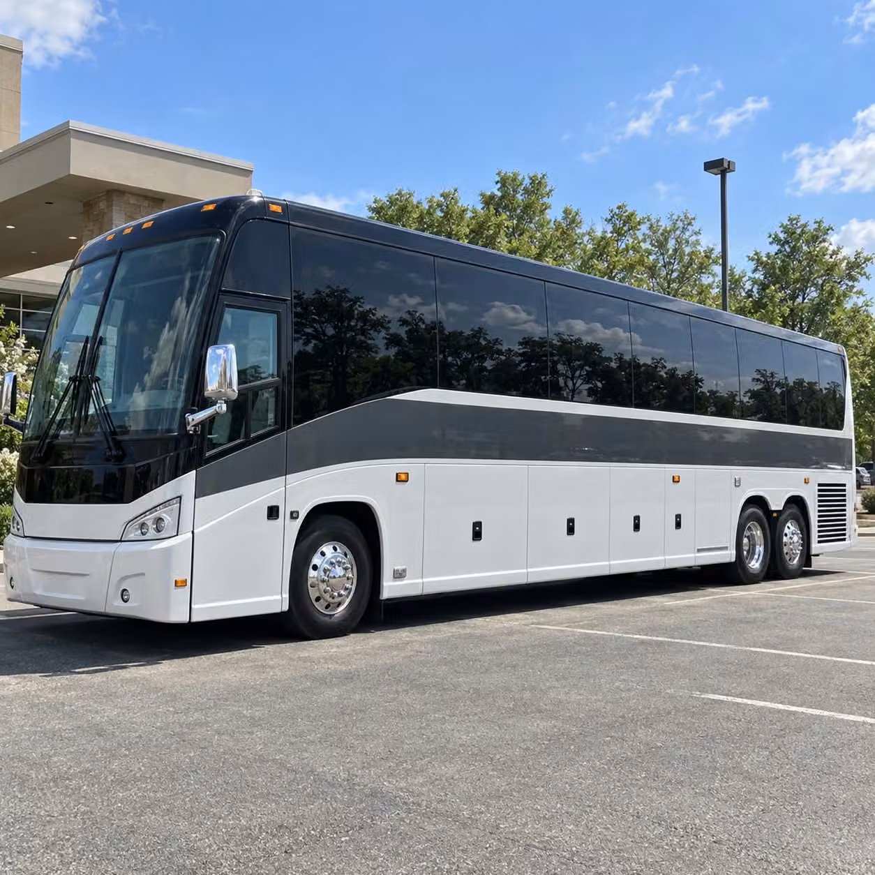 choose from minibuses and charter buses for larger corona prom groups