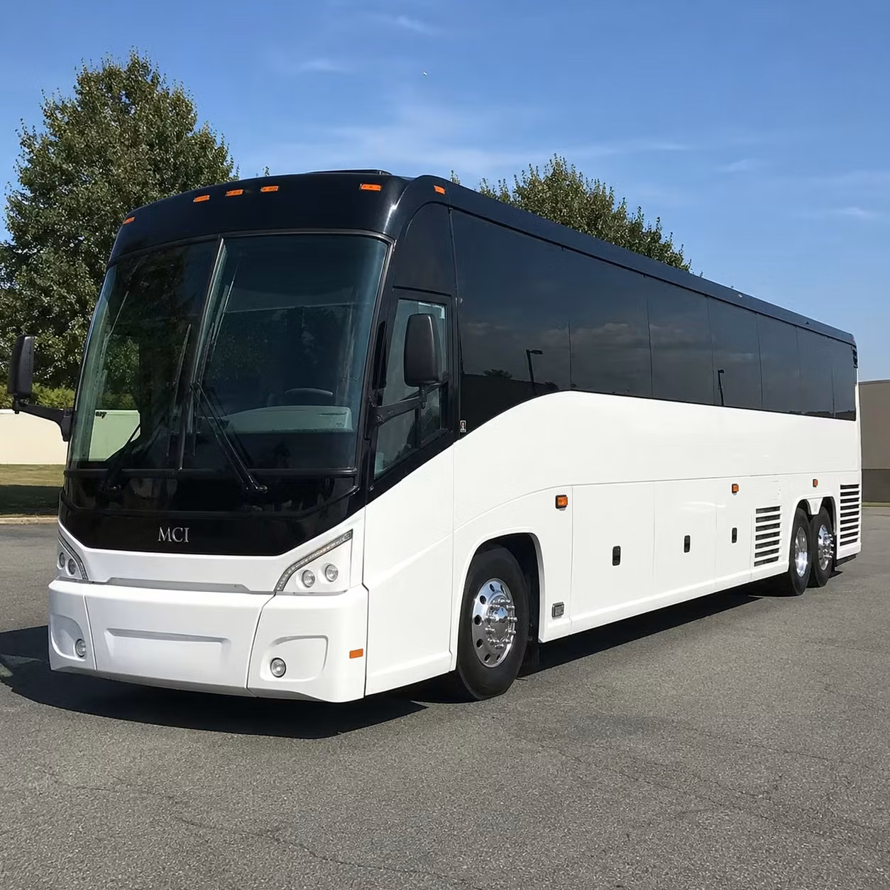 corona charter bus interior