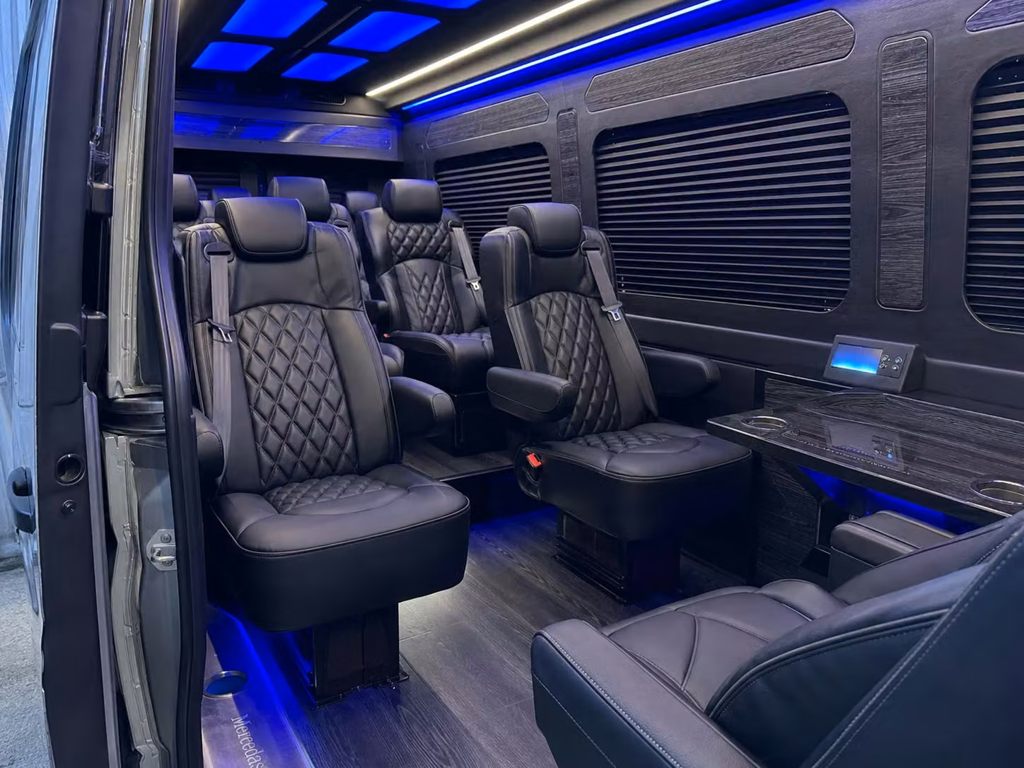 sprinter van transportation for groups and events across corona
